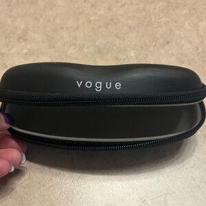 Vogue Sleek Black Glasses Case